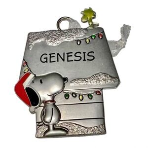 GENESIS HALLMARK Snoopy  Woodstock Orn